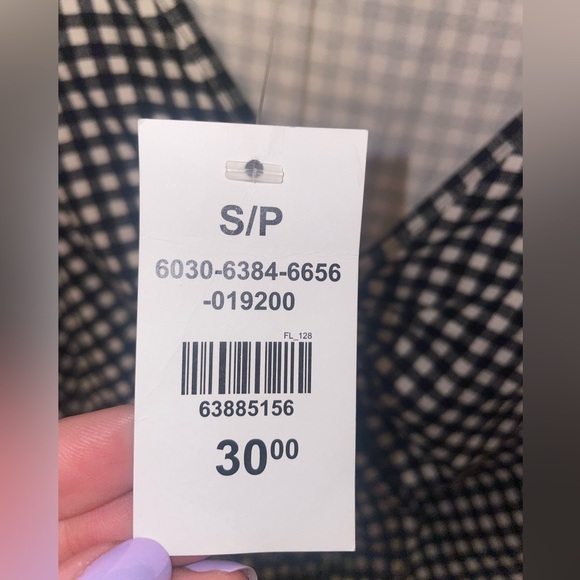 Forever21 White & Black Checkered Dress - Picture 6 of 6